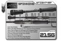 WTISH74MF   7'4" Medium Fast Spinning Rod  **TITANIUM SERIES**