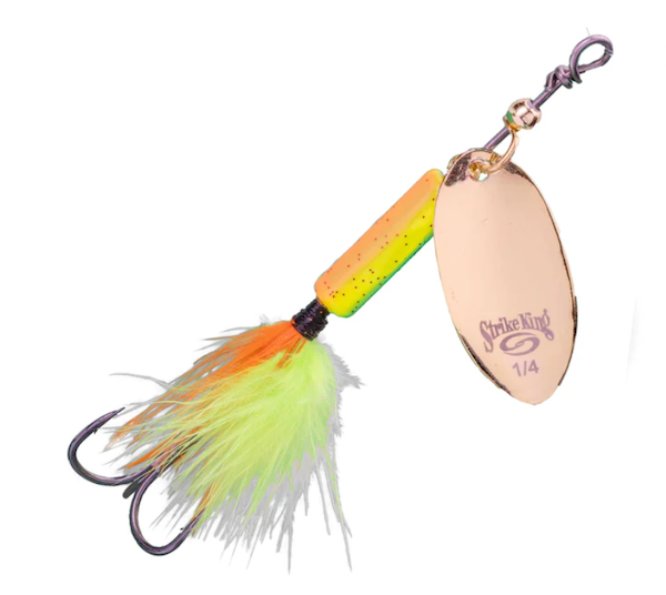 SK BITSY SPINNER 1/8 OZ FIRE TIGER
