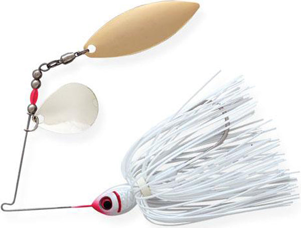 BYA BLADE SPNRBT 3/8 WHT/SNOW WHT