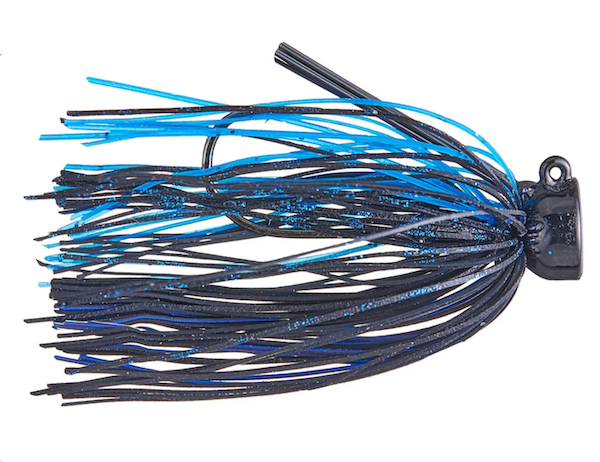 BE SPOT RMVR FIN JIG 3/16OZ BLK/BLU