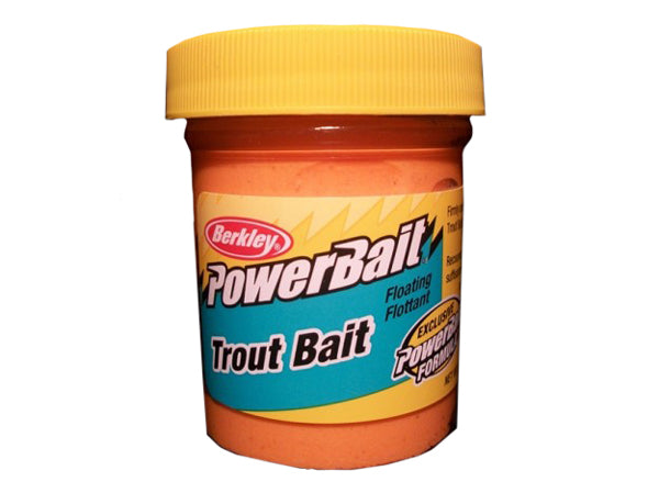 BERK POWER FLO ORNG TROUT BAIT