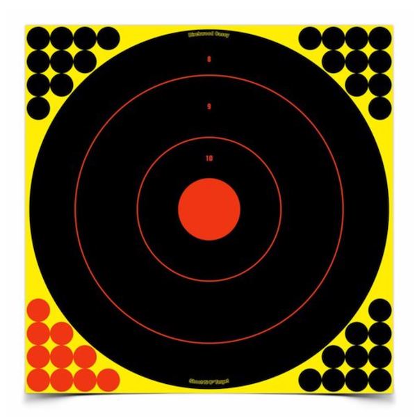BC SNC 17.25 BULL'S-EYE TARGET 5PK