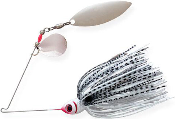 BYA BLADE SPNRBT 3/8 PRL WT/SIL SHD