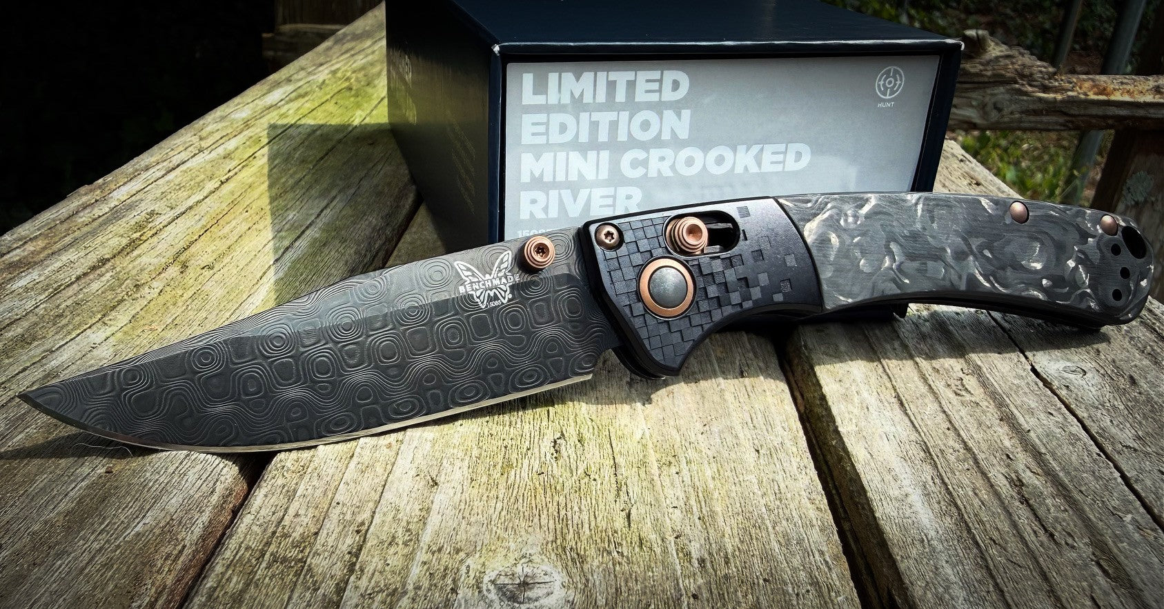 Limited Benchmade Mini Crooked River 15085BK-2601 ONLY 400 MADE