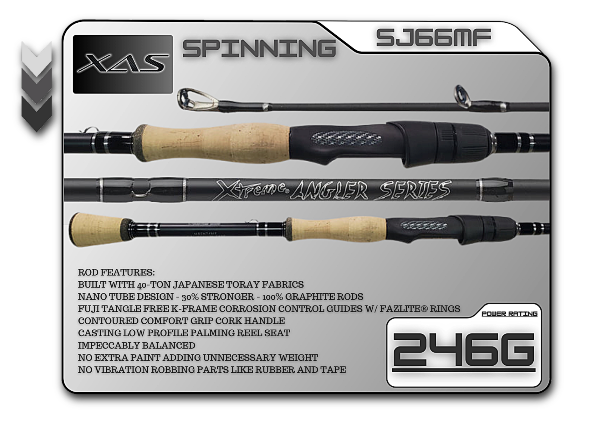 SJ66MF 6'6" Medium Fast