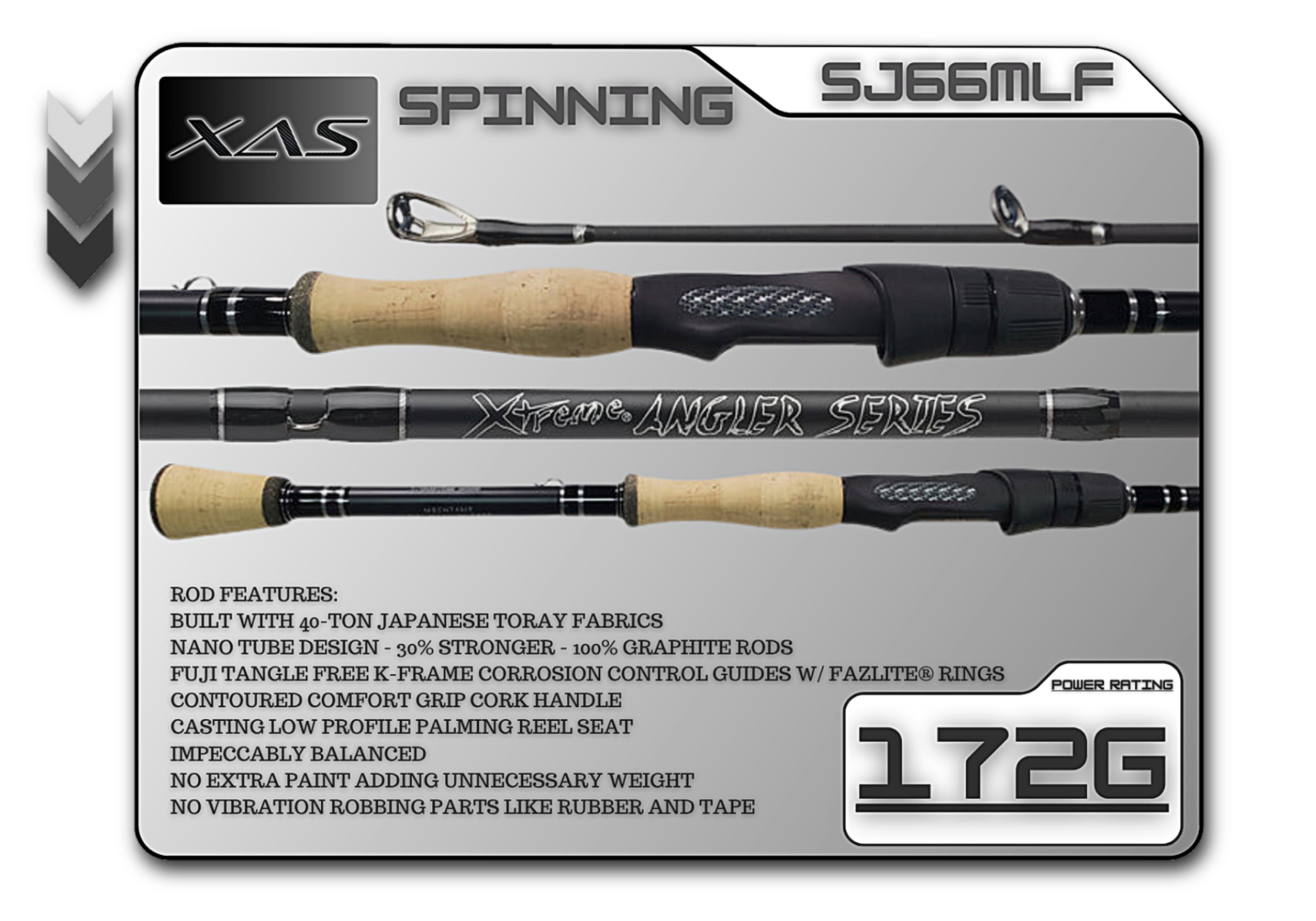 SJ66MLF 6'6" Medium-Light Fast