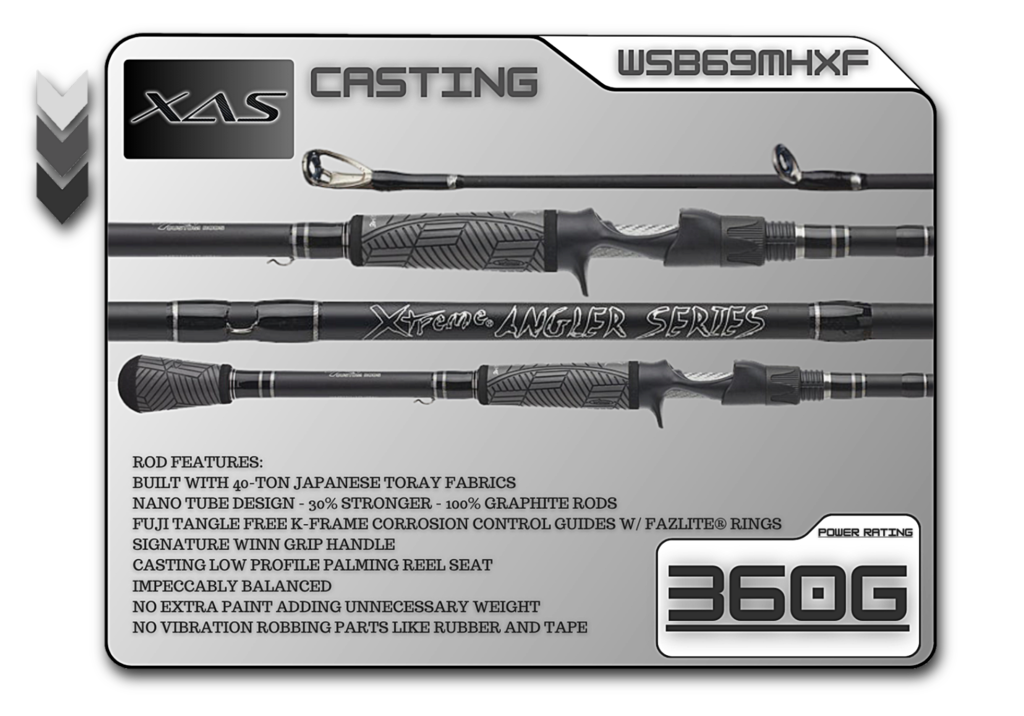 WSB69MHXF 6'9" Medium Heavy Xtra-Fast